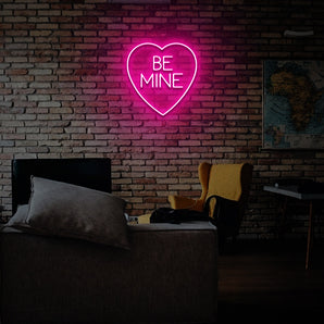 Be Mine Neon Sign