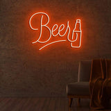 Beer 2 Neon Sign - Neon87