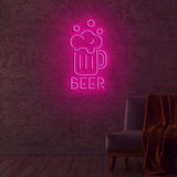 Beer 3 Neon Sign - Neon87