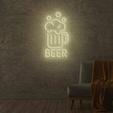Beer 3 Neon Sign - Neon87