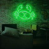 Cancer Crab Neon Sign - Neon87