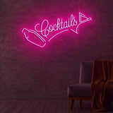 Cocktails Neon Sign - Neon87