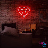 Diamond Neon Sign - Neon87