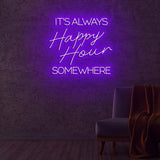 Happy Hour Neon Sign - Neon87