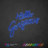 Hello Gorgeous LED Neon Light Sign - Neon87