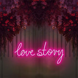 Love Story Neon Sign - Neon87