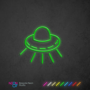 UFO Neon Light Sign