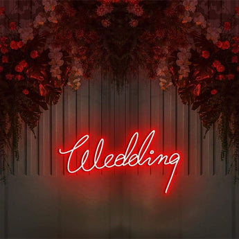 Wedding 2 Neon Sign - Neon87