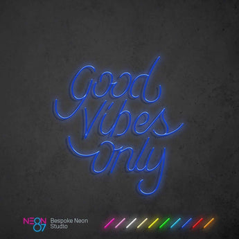 Good Vibes Only Neon Light Sign - Neon87